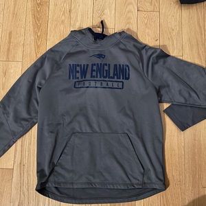 6x Super Bowl Champ New England Patriots Charcoal Sweatshirt XL